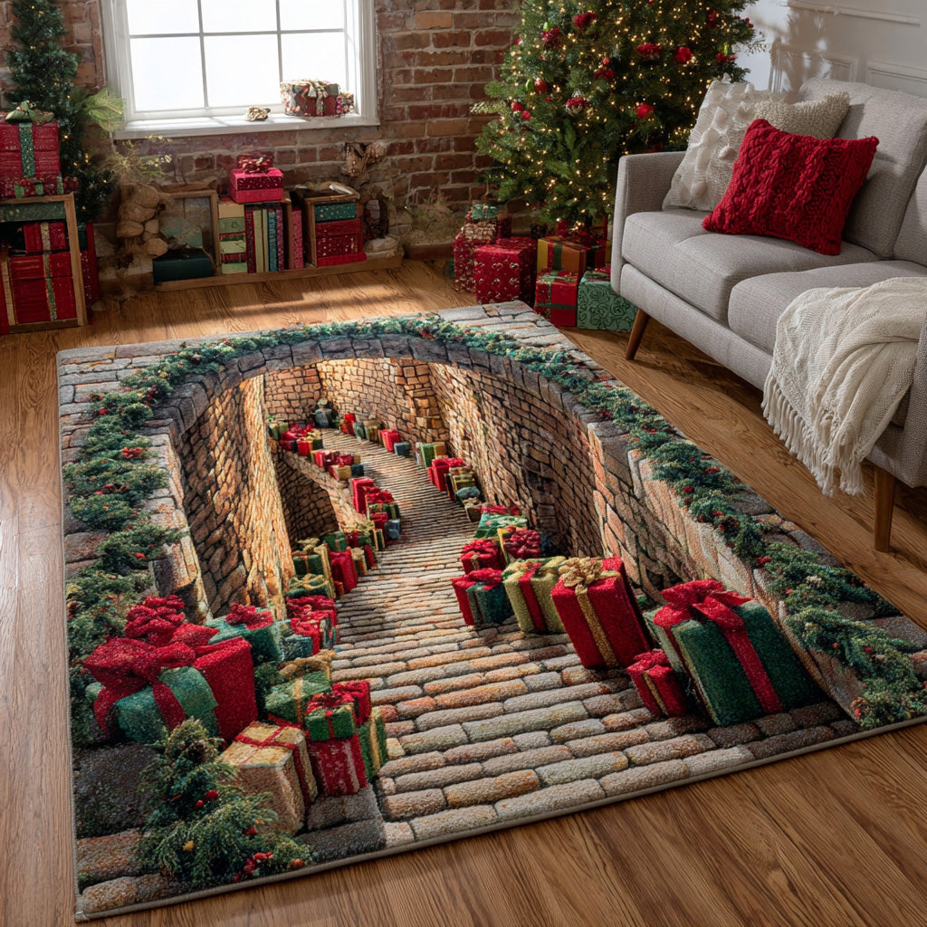 Gift Lane Illusion Area Rug NCU0DH472