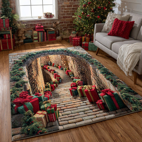 Gift Lane Illusion Area Rug NCU0DH472