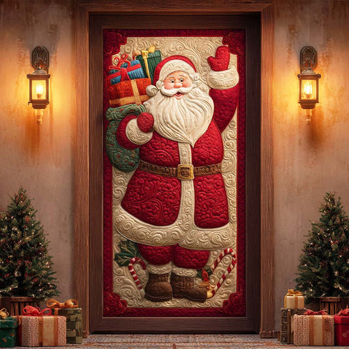 Gifted by Santa Quilted Door Cover NCU0HT052