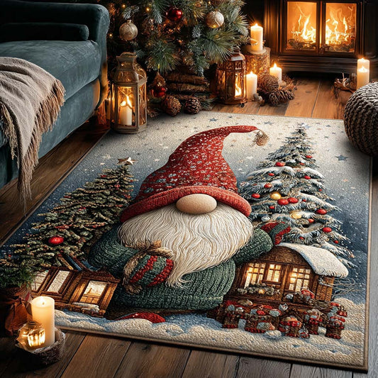Gnome Cabin Night Area Rug NCU0QQ122
