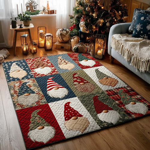Gnome Patchwork Area Rug NCU0QQ136