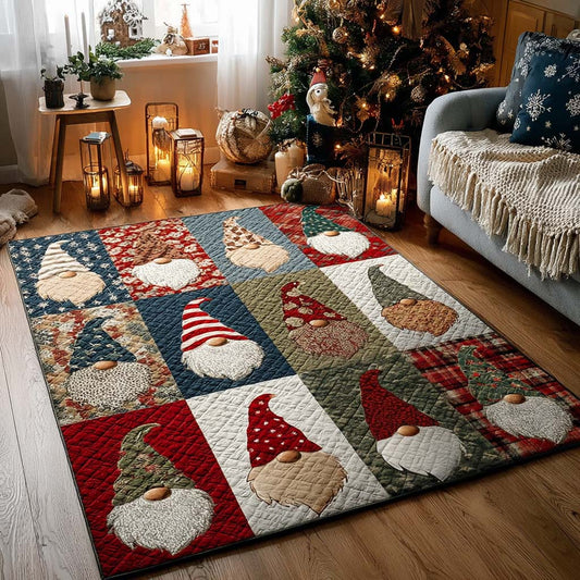Gnome Patchwork Area Rug NCU0QQ136