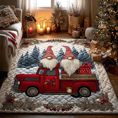 Gnome Truck Adventure Area Rug NCU0QQ139