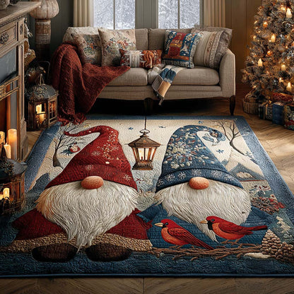 Gnome Winter Duo Area Rug NCU0QQ121