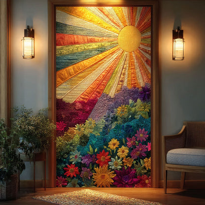 Golden Dawn Quilted Door Cover NCU0TN148