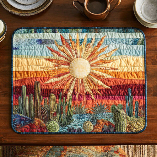 Golden Horizon Quilted Place Mat NCU0VH3100