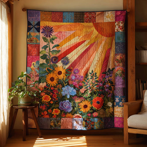 Golden Light Quilted Blanket NCU0TN136