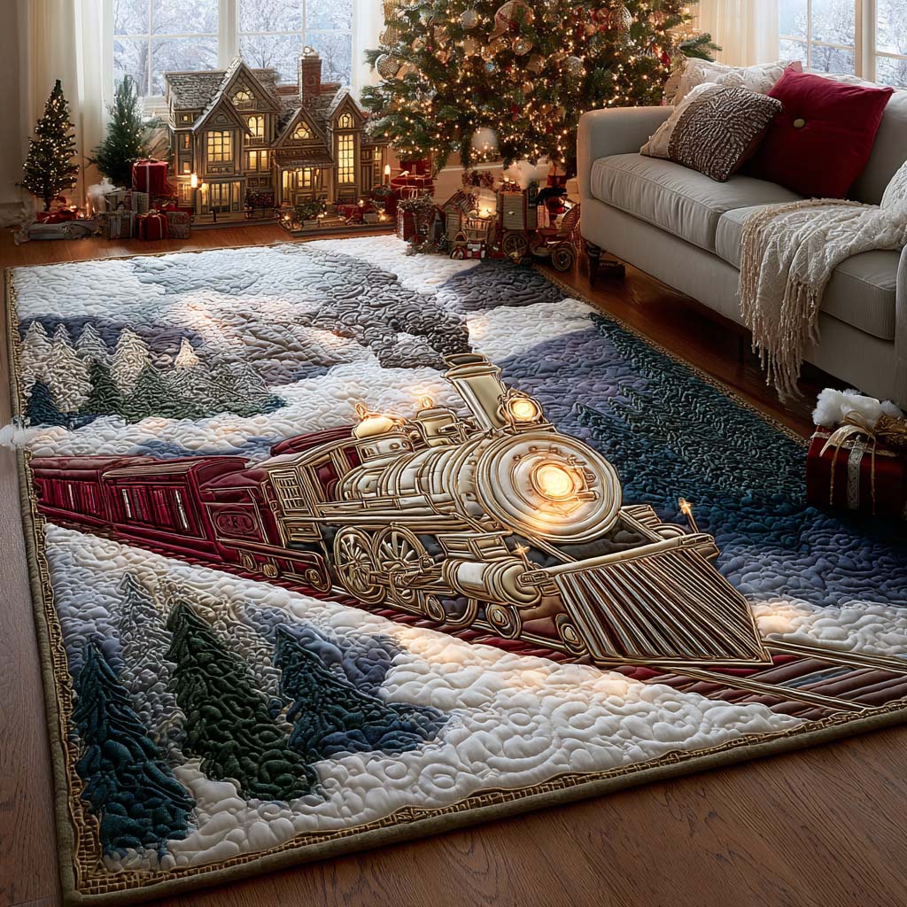 Golden Train Journey Area Rug NCU0QQ141