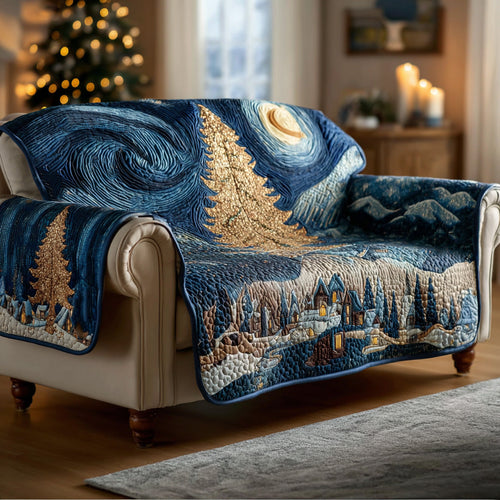 Golden Village Night Quilted Sofa Cover NCU0DH450