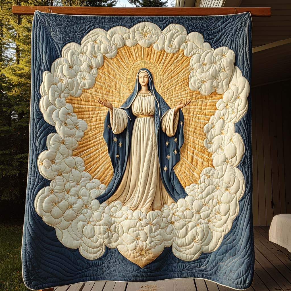 Grace of Mary Quilted Blanket NCU0NL033