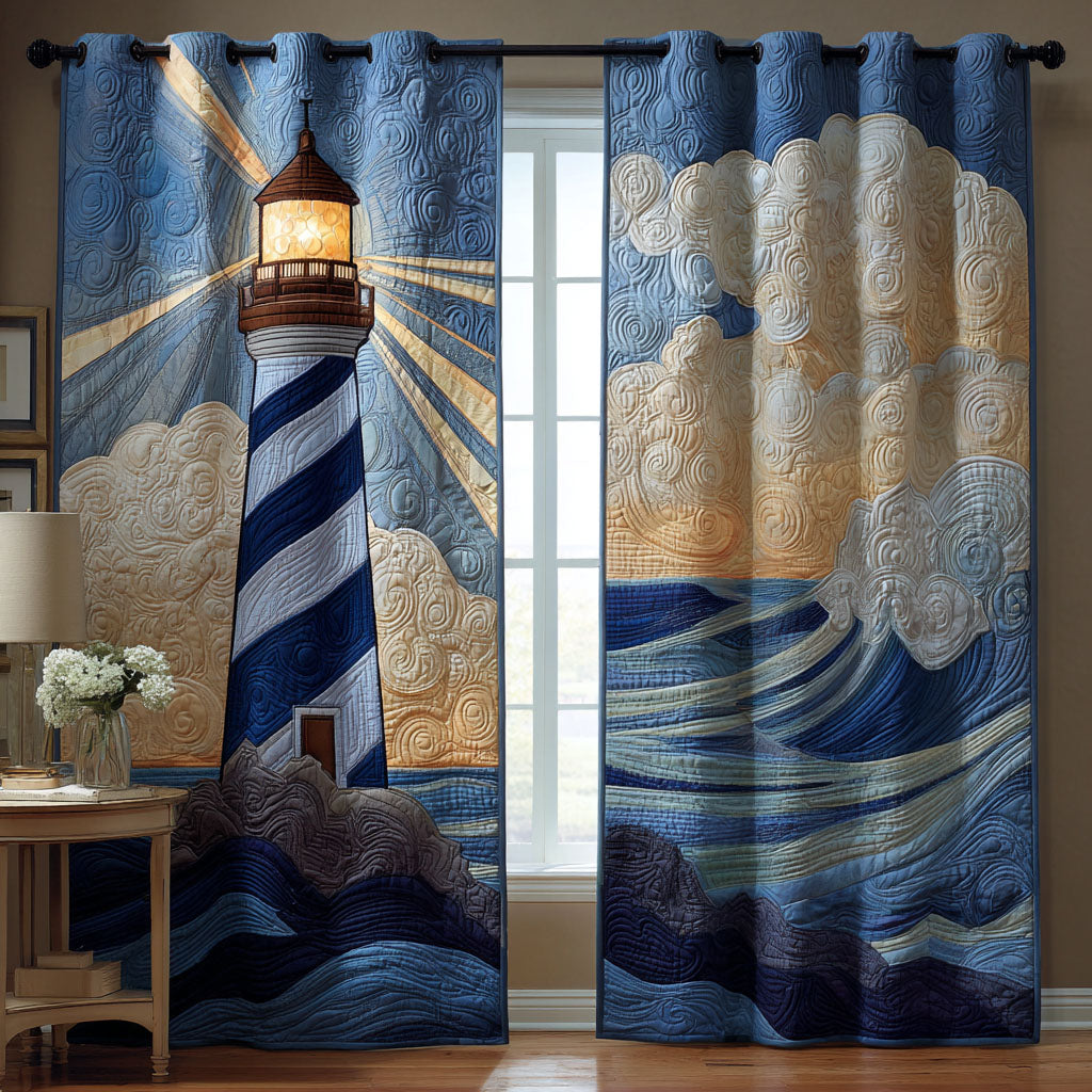 Guiding Light Quilted Curtains NCU0TN219