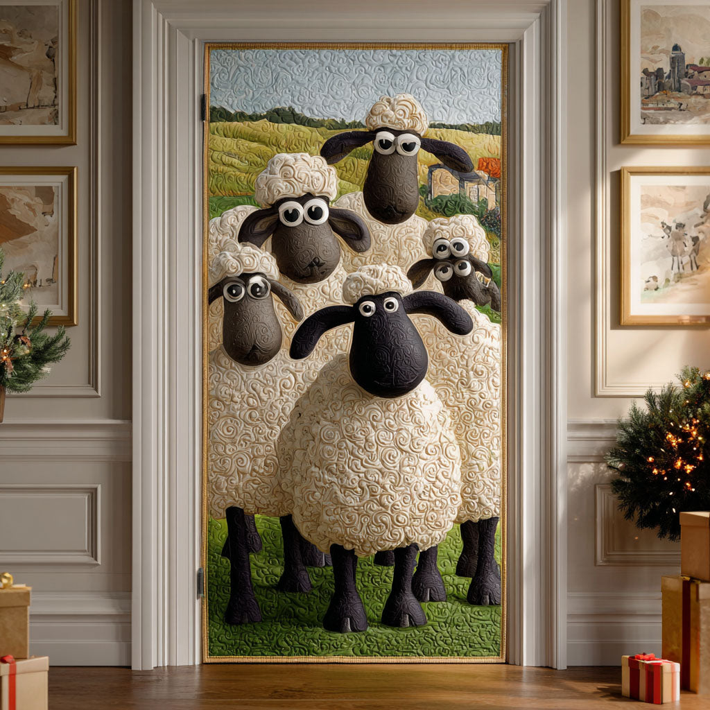 Happy Hooves Quilted Door Cover NCU0TP0022