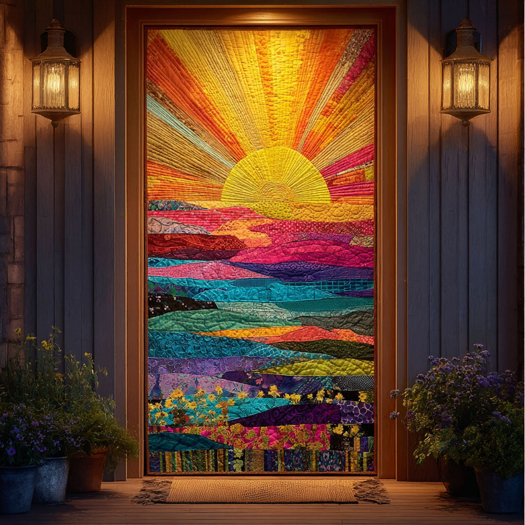 Happy Rays Quilted Door Cover NCU0TN151
