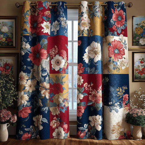 Harvest Botanicals Quilted Curtains NCU0DH703