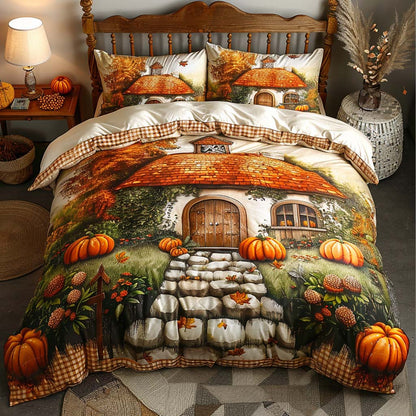 Harvest Home 3-Piece Quilted Bedding Set NCU0QQ019