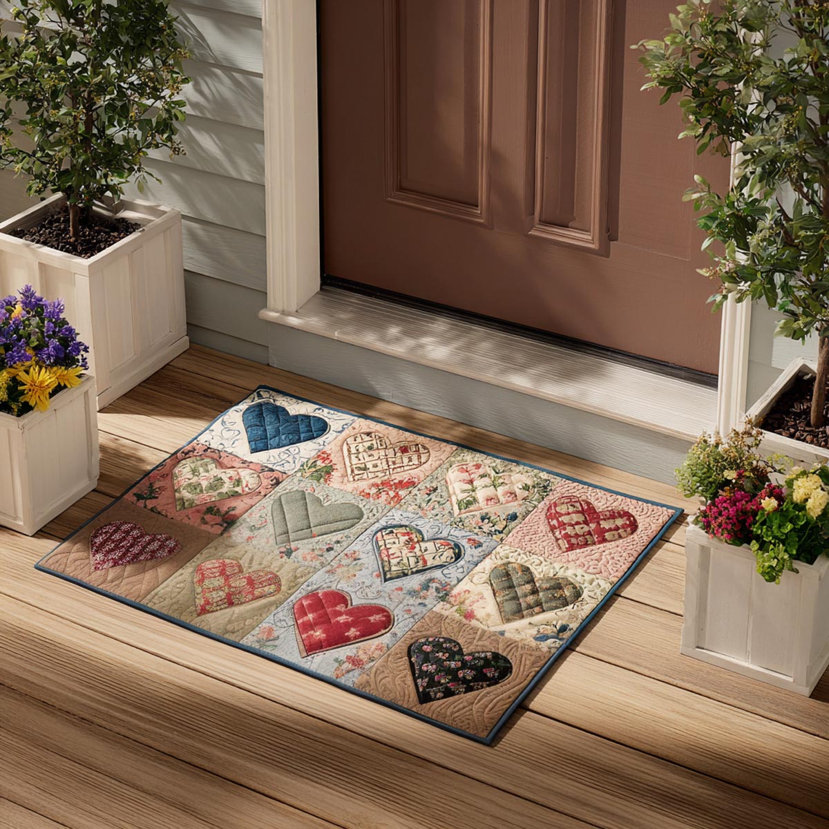 Heart Welcome Doormat NCU0VD022