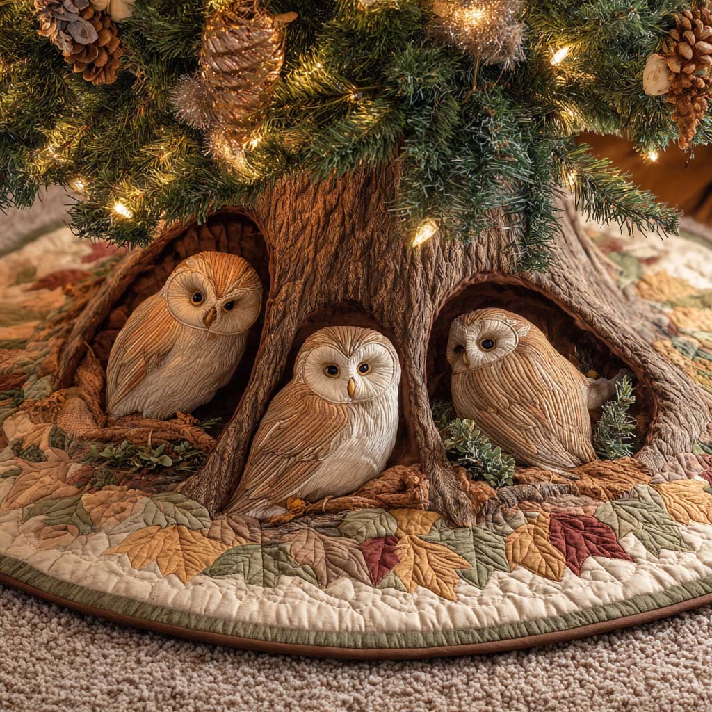 Hearth Guardians Quilted Tree Skirt NCU0XD1362