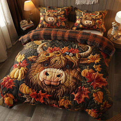 Highland Harvest 3-Piece Quilted Bedding Set NCU0QQ021