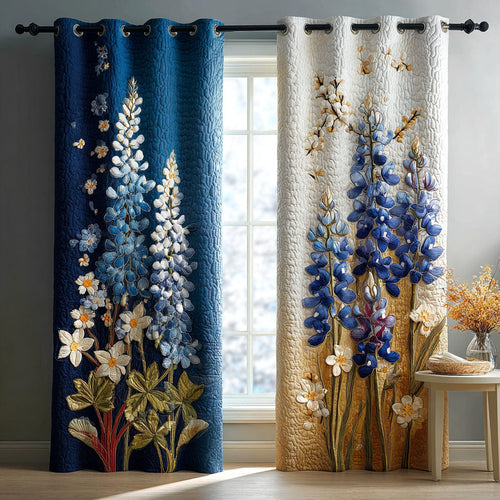 Hill Country Blooms Quilted Curtains NCU0TN199