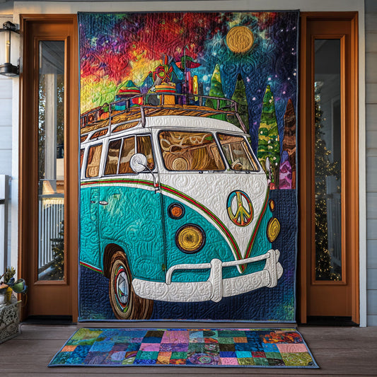 Hippie Journey Quilted Door Cover NCU0TP0010