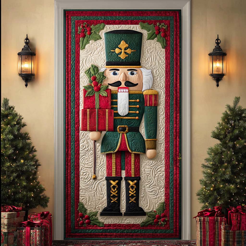 Holiday Door Sentinel Quilted Door Cover NCU0HT044