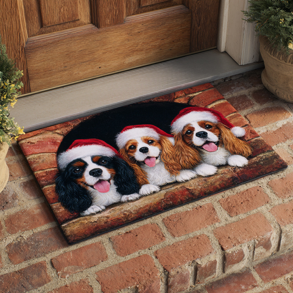 Holiday King Charles Doormat NCU0HH693