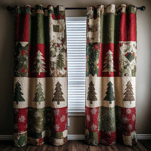 Holiday Magic Quilted Curtains NCU0TN40