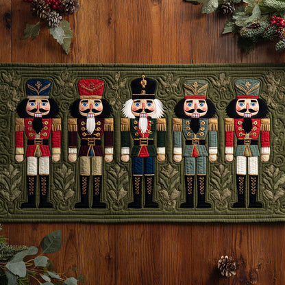 Holiday Soldiers Quilted Table Runner NCU0TP0060