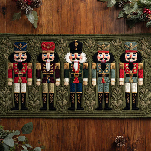 Holiday Soldiers Quilted Table Runner NCU0TP0060