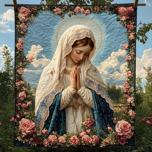 Holy Grace Quilt Quilted Blanket NCU0NL036