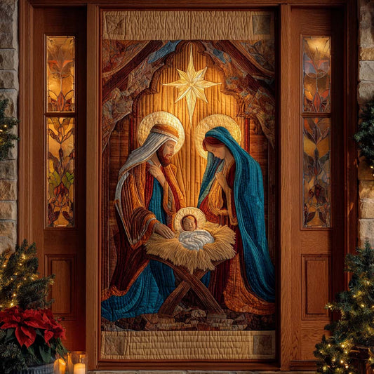 Holy Night Quilted Door Cover NCU0ND011
