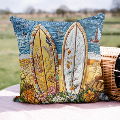 Island Breeze Quilted Pillow Case NCU0VL1844