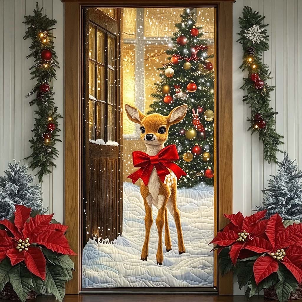 Jolly Moments Quilted Door Cover NCU0TN18