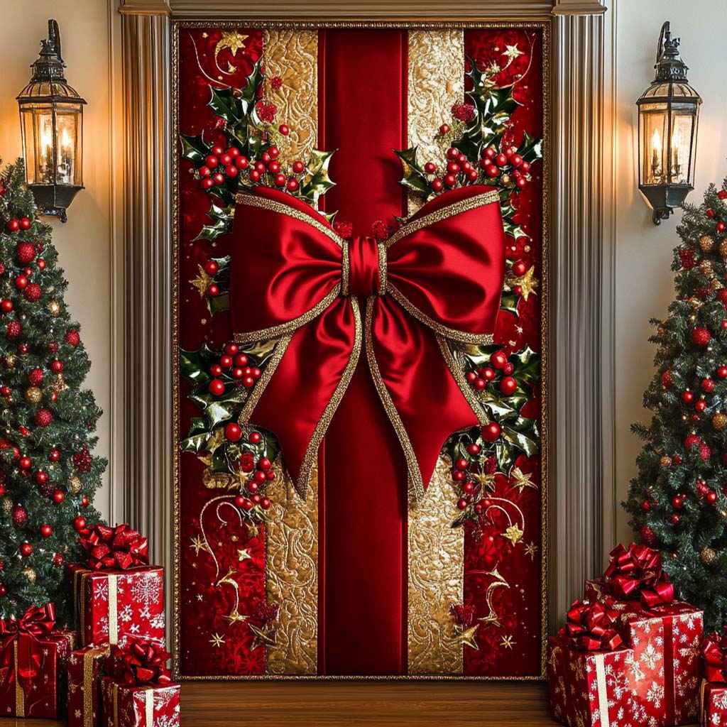 Joyful Gifting Quilted Door Cover NCU0TN19