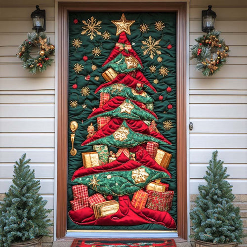 Joyful Tree Greetings Quilted Door Cover NCU0NL071