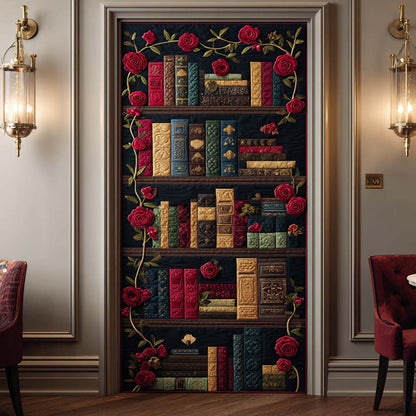 Library Portal Quilted Door Cover NCU0TN64
