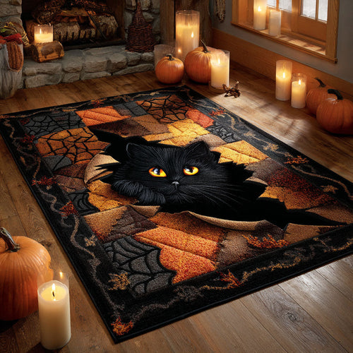 Lurking Cat Eyes Area Rug NCU0TD733