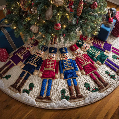 Magic Moments Christmas Quilted Tree Skirt NCU0TN91