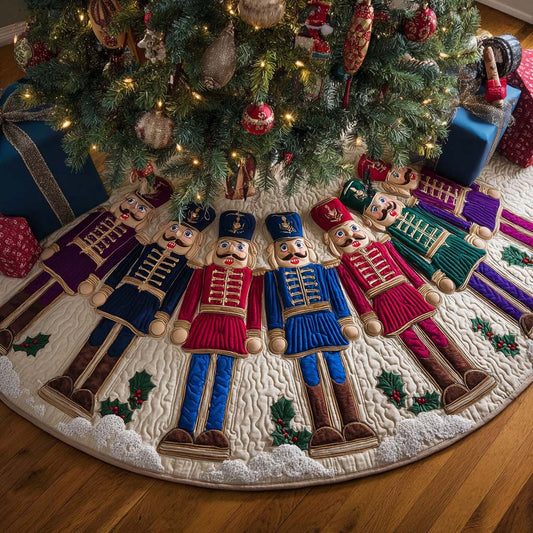 Magic Moments Christmas Quilted Tree Skirt NCU0TN91