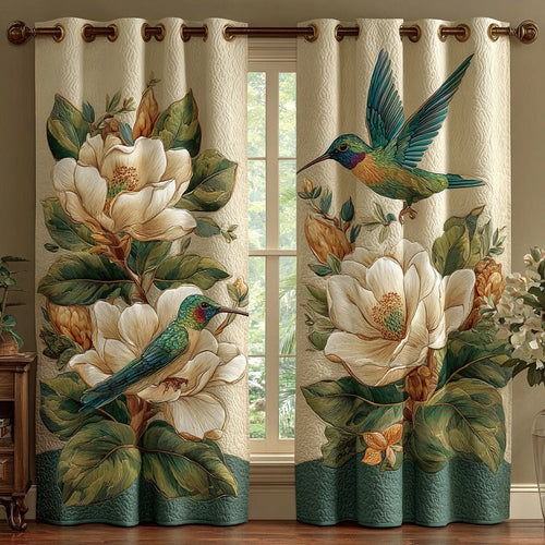 Magnolia Flight Quilted Curtains NCU0DH665