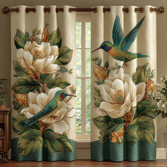 Magnolia Flight Quilted Curtains NCU0DH665