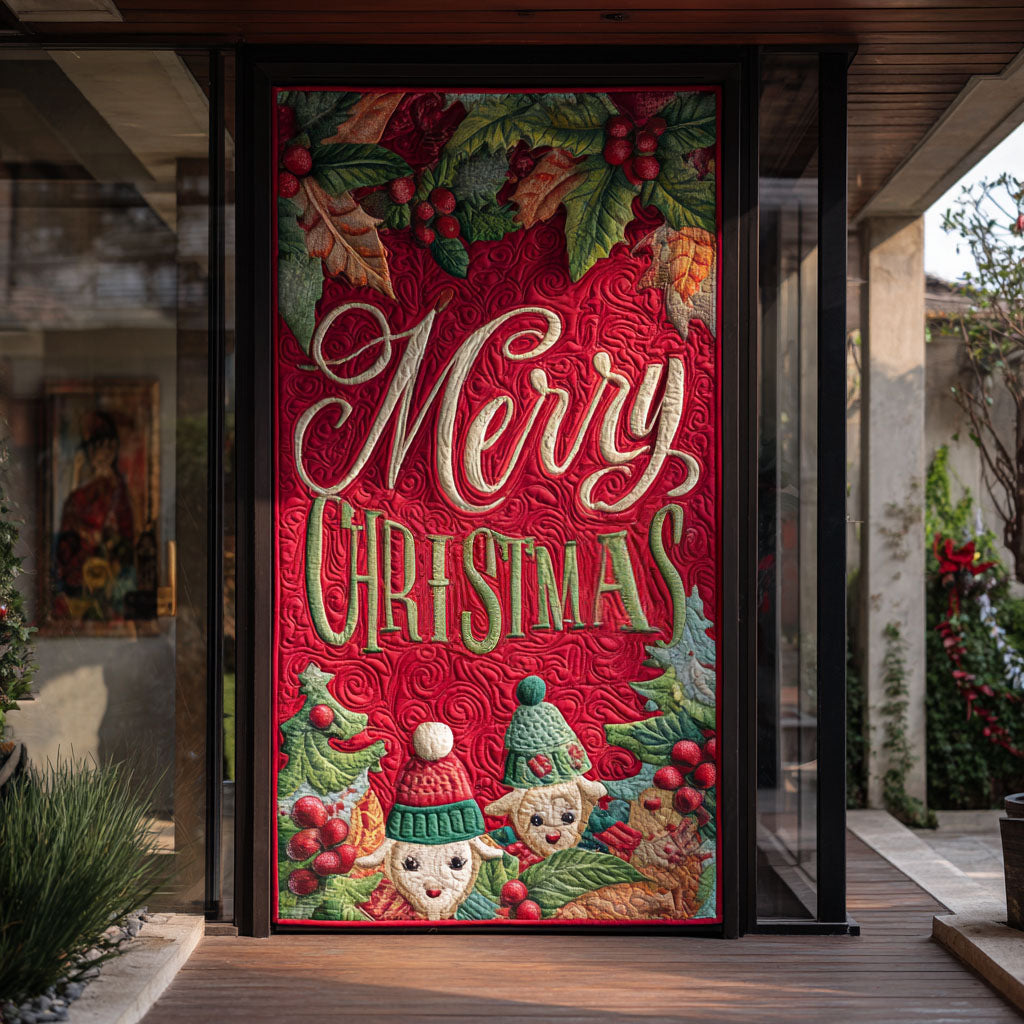 Merry Entry Quilted Door Cover NCU0TP0025