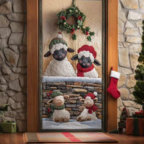Merry Flock Quilted Door Cover NCU0TP0041