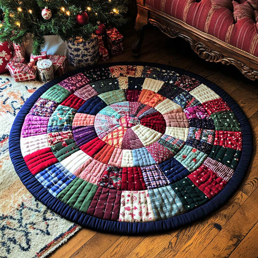 Merry Mat Quilted Round Mat NCU0NL099