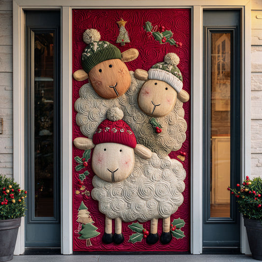 Merry Meadow Quilted Door Cover NCU0TP0027