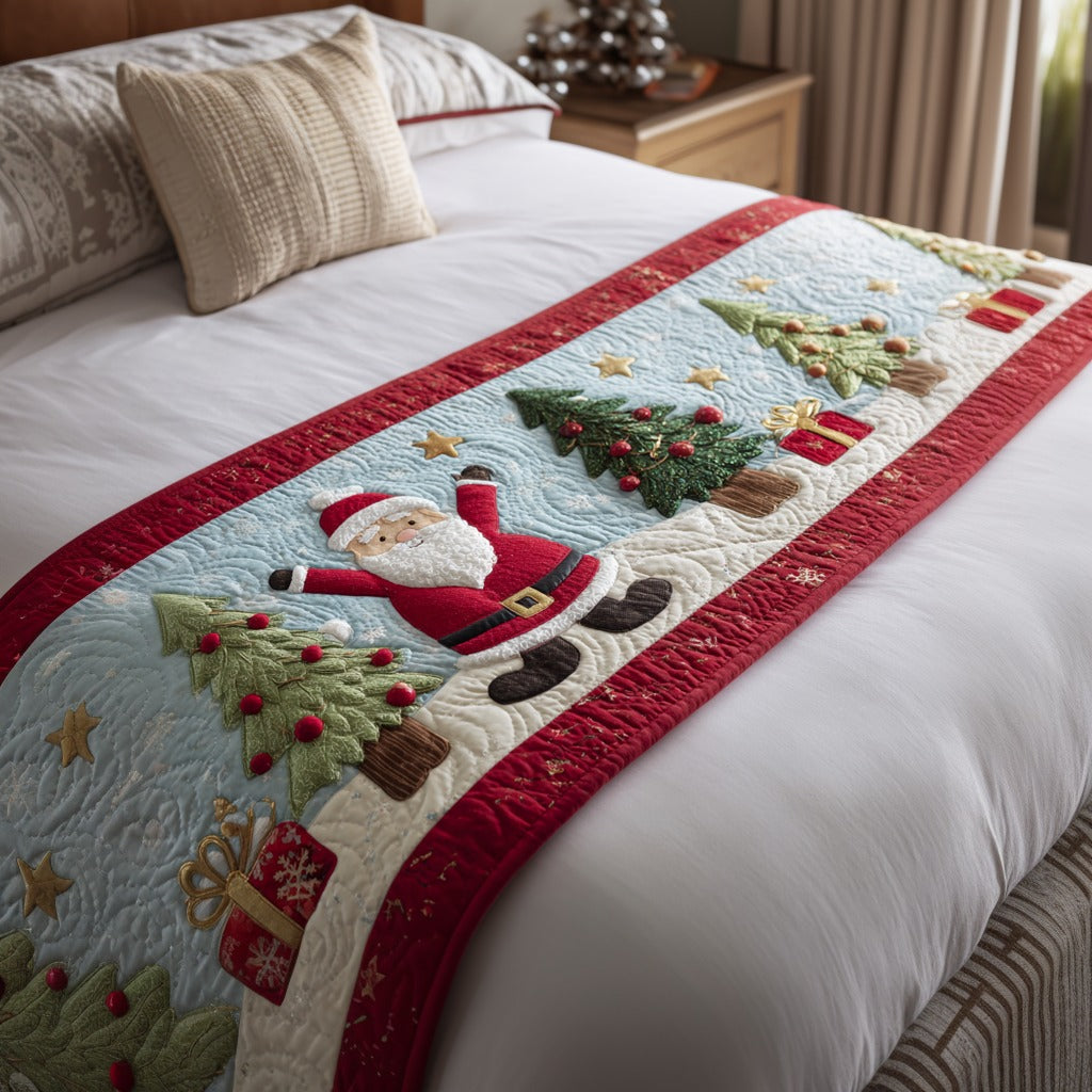 Merry Path Quilted Bed Runner NCU0TV684