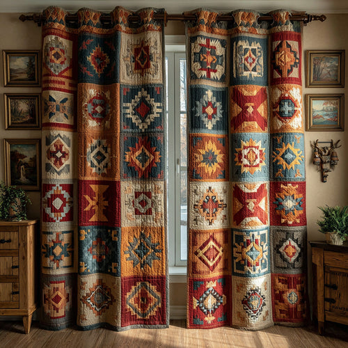 Mesa Nights Quilted Curtains NCU0DH713