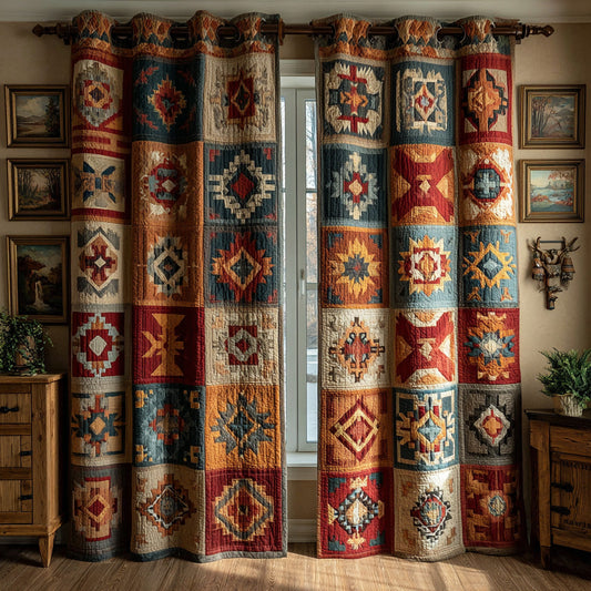 Mesa Nights Quilted Curtains NCU0DH713