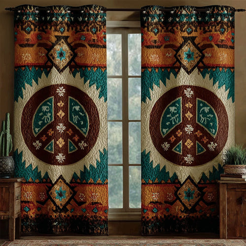 Mesa Peace Quilted Curtains NCU0TP0106