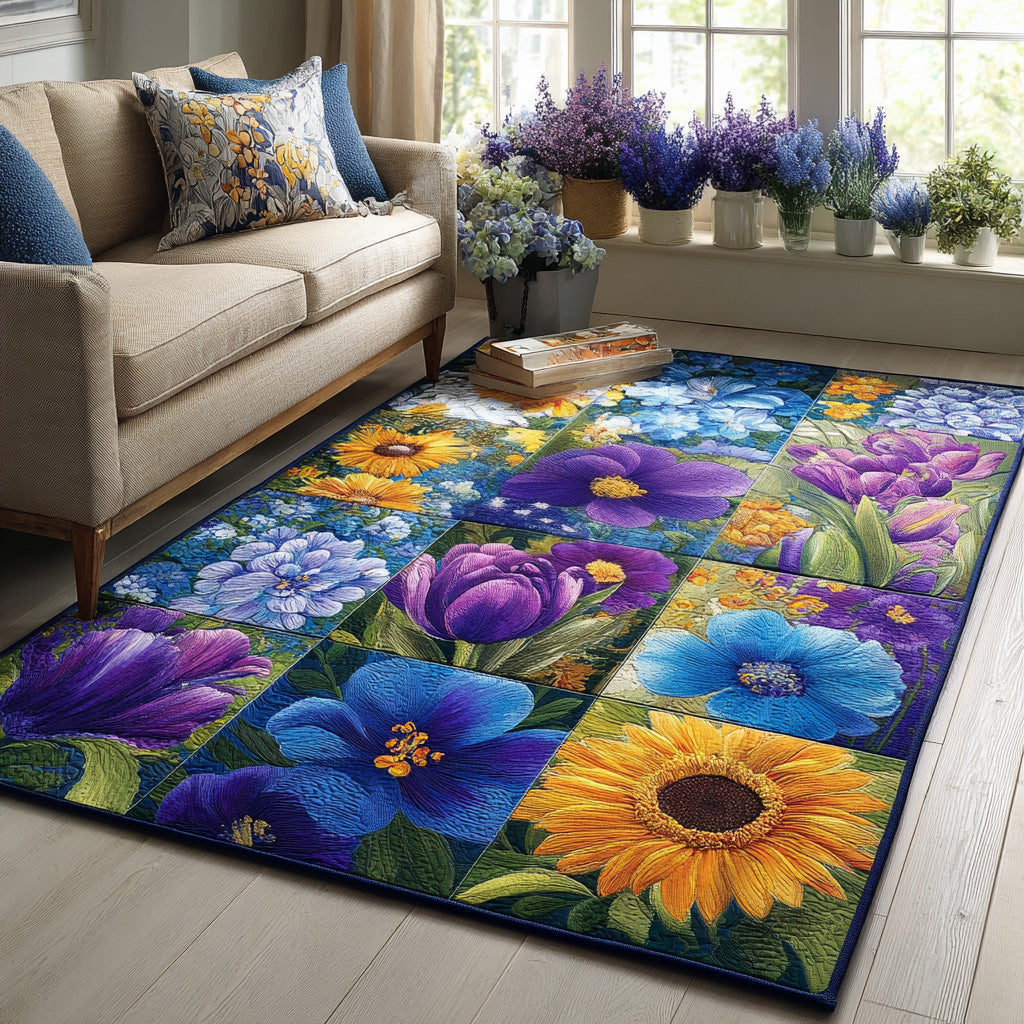 Midnight Garden Area Rug NCU0DH688